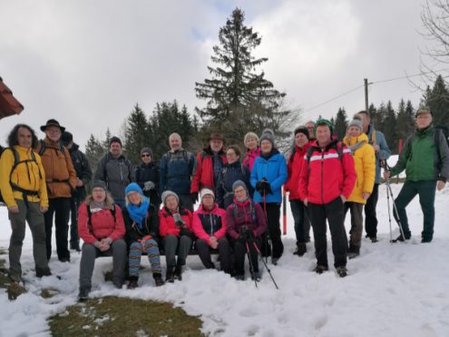 Schneeschuh Schonach